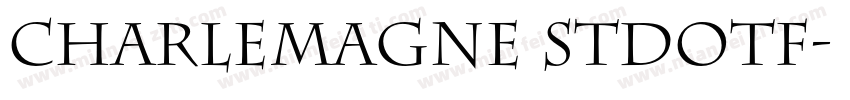 charlemagne stdotf字体转换